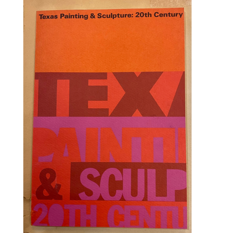 Southern Methodist University. Texas Painting and Sculpture: The 20th Century. Dallas, Texas: Southern Methodist University. Exhibition catalog.